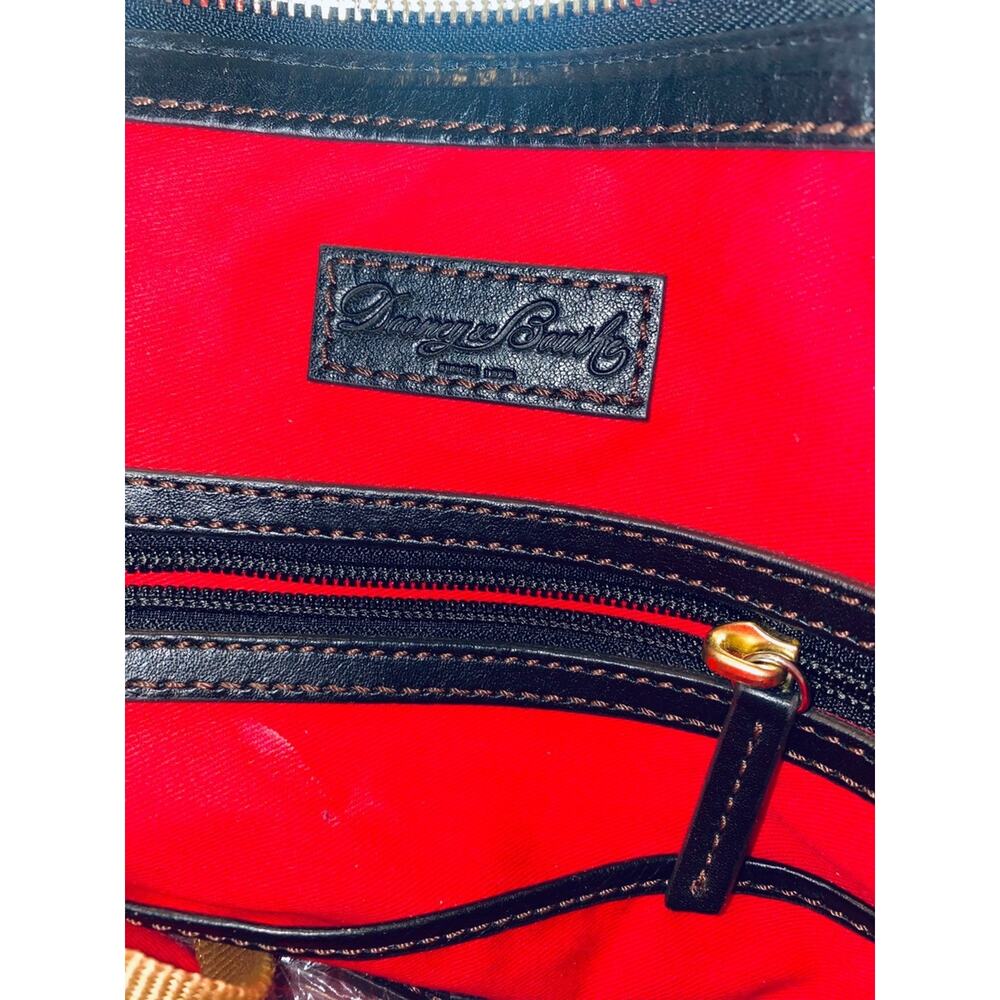 Dooney & Bourke Florentine Leather Domed Satchel Black - Picture 2 of 6